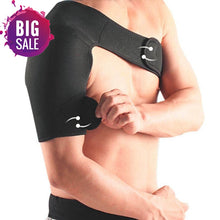 Load image into Gallery viewer, NEW-Shoulder Support Brace Back Guard Strap Wrap Belt Band Pads Single Shoulder Adjustable Breathable Sports Care Guard Protect
