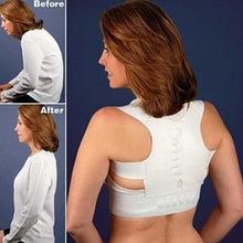 Load image into Gallery viewer, Prevent Slouching Posture Correction Belt Shoulder Adjustable Vest Support Back Lumbar Magnetic Health Care Sitting Posture
