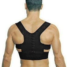 Load image into Gallery viewer, Prevent Slouching Posture Correction Belt Shoulder Adjustable Vest Support Back Lumbar Magnetic Health Care Sitting Posture
