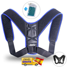 Load image into Gallery viewer, InnoTi Corrector posture Back for man and woman-support shoulders and Back straight-adjustable, soft, breathable.

